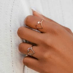 Pura Vida Bracelets Sweetheart Stone Ring