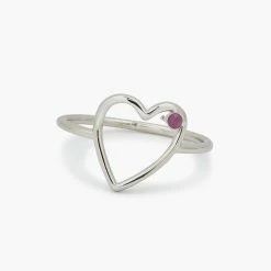 Pura Vida Bracelets Sweetheart Stone Ring