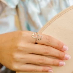 Pura Vida Bracelets Trending On TikTok Heart Wire Wrap Ring