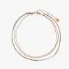 Pura Vida Bracelets Layered Chain Choker