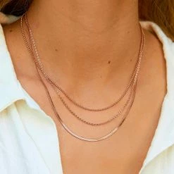 Pura Vida Bracelets Layered Chain Choker