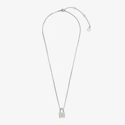 Pura Vida Bracelets Best Sellers Lock Pendant Necklace