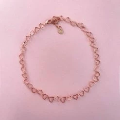 Pura Vida Bracelets Best Sellers Heart Chain Choker