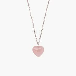 Pura Vida Bracelets Stone Heart Toggle Necklace Best Sellers
