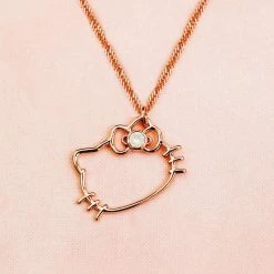 Sanrio Hello Kitty Opal Pendant Necklace