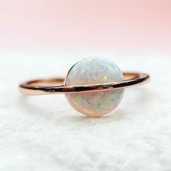 Pura Vida Bracelets Trending On TikTok Opal Saturn Ring