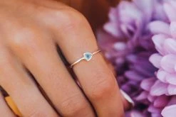 Pura Vida Bracelets Best Sellers Triangle Chalcedony Ring