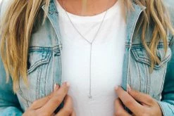 Pura Vida Bracelets Jewelry Star Y-Drop Necklace