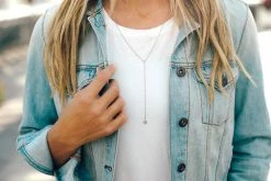 Pura Vida Bracelets Jewelry Star Y-Drop Necklace