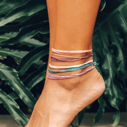 Pura Vida Bracelets Best Sellers Bubble Gum Anklet