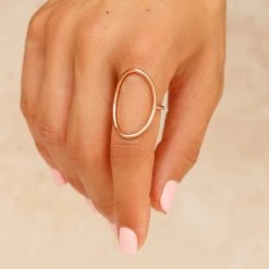 Pura Vida Bracelets Oval Open Ring Best Sellers