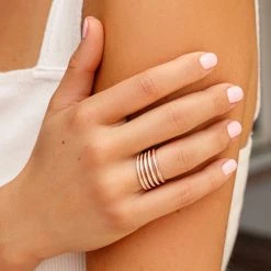 Pura Vida Bracelets Everyday Fling Ring Stack
