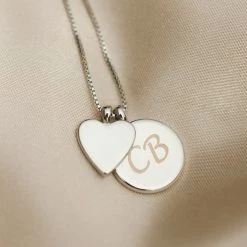 Pura Vida Bracelets Engravable Layered Pendant