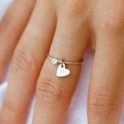 Discount 🛒 Pura Vida Bracelets Trending On TikTok Engravable Heart Ring ❤️ 20 Pura Vida Bracelets Trending On TikTok Engravable Heart Ring