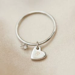 Discount 🛒 Pura Vida Bracelets Trending On TikTok Engravable Heart Ring ❤️ 19 Pura Vida Bracelets Trending On TikTok Engravable Heart Ring