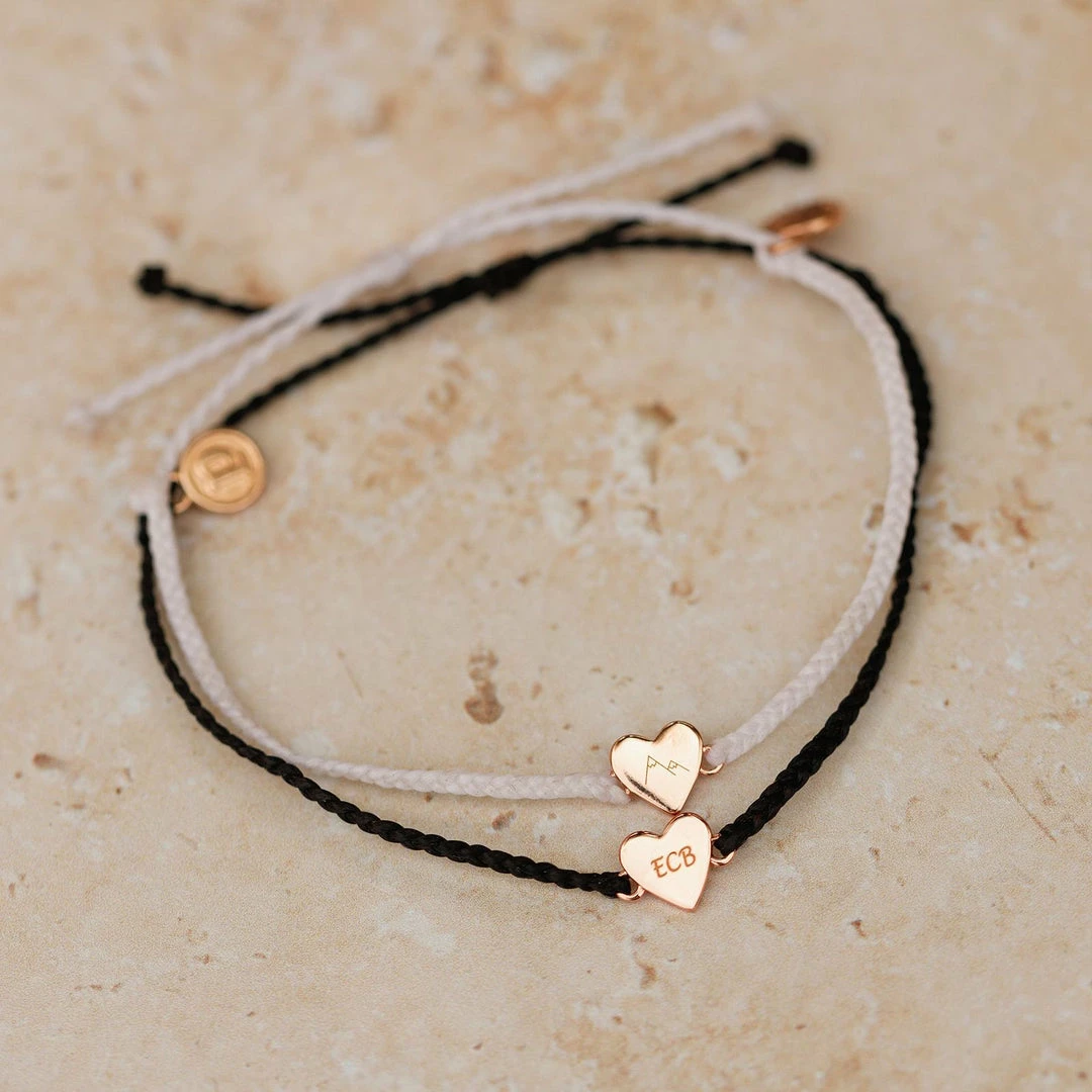 Best reviews of 😍 Pura Vida Bracelets Engravable Heart Charm Trending On TikTok 🤩 10 Pura Vida Bracelets Engravable Heart Charm Trending On TikTok