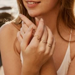 Pura Vida Bracelets Wave Ring