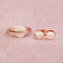 Pura Vida Bracelets Trending On TikTok Opal Saturn Ring