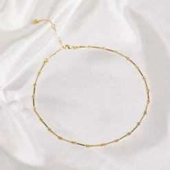 Demi Fine Bar Chain Choker
