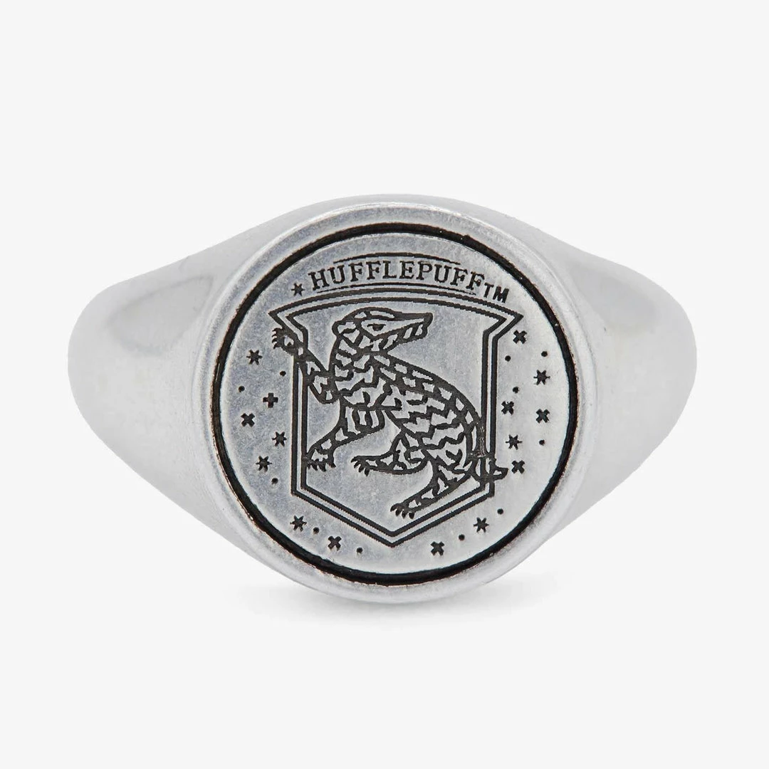 Budget 𧨠Harry Potter Men's Hufflepuff⢠Class Ring đ 3 Harry Potter Men's Hufflepuff⢠Class Ring