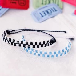 Pura Vida Bracelets Woven Seed Bead Checkerboard Bracelet Trending On TikTok