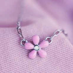 Cheap π Pura Vida Bracelets Best Sellers Enamel Flower Paperclip Chain Choker π 13 Pura Vida Bracelets Best Sellers Enamel Flower Paperclip Chain Choker