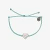 Pura Vida Bracelets Pastel Vintage Heart Charm Bracelet