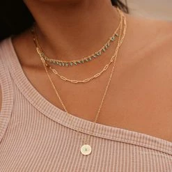 Pura Vida Bracelets Best Sellers Mykonos 3 In 1 Layered Necklace