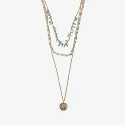 Pura Vida Bracelets Best Sellers Mykonos 3 In 1 Layered Necklace