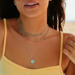Pura Vida Bracelets Best Sellers Mykonos 3 In 1 Layered Necklace