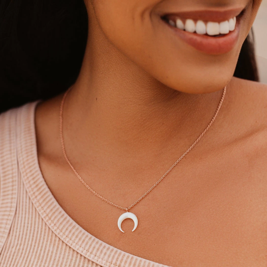 Promo β¨ Pura Vida Bracelets Pearl Crescent Moon Necklace π 5 Pura Vida Bracelets Pearl Crescent Moon Necklace