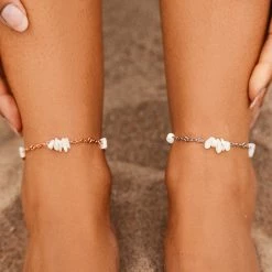 Pura Vida Bracelets Sea Treasures Anklet Best Sellers