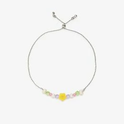 Pura Vida Bracelets Best Sellers Resin Flower & Mixed Seed Bead Slider Bracelet