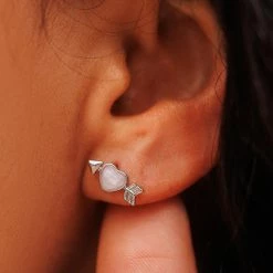 Pura Vida Bracelets Best Sellers Cupids Bow Stud Earrings