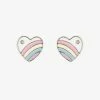Pura Vida Bracelets Pastel Vintage Heart Stud Earrings Best Sellers