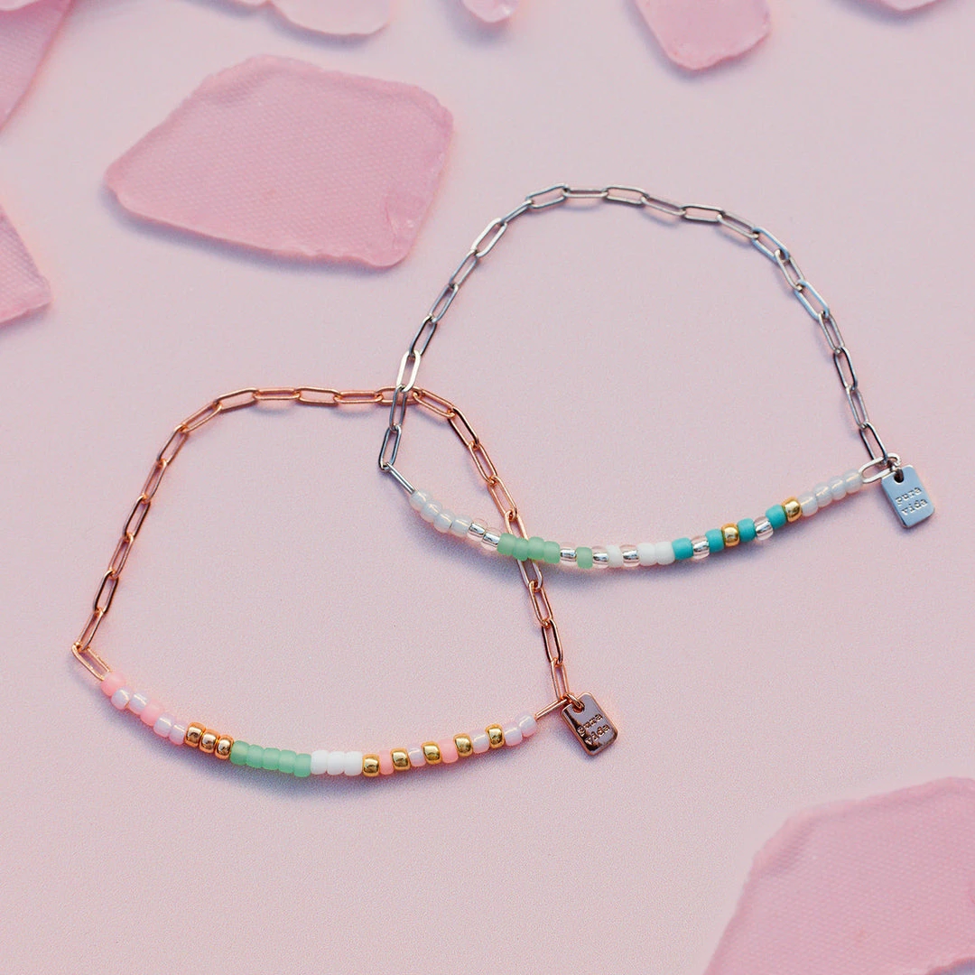 Best reviews of π― Pura Vida Bracelets Seabright Stretch Bead & Chain Bracelet β¨ 7 Pura Vida Bracelets Seabright Stretch Bead & Chain Bracelet