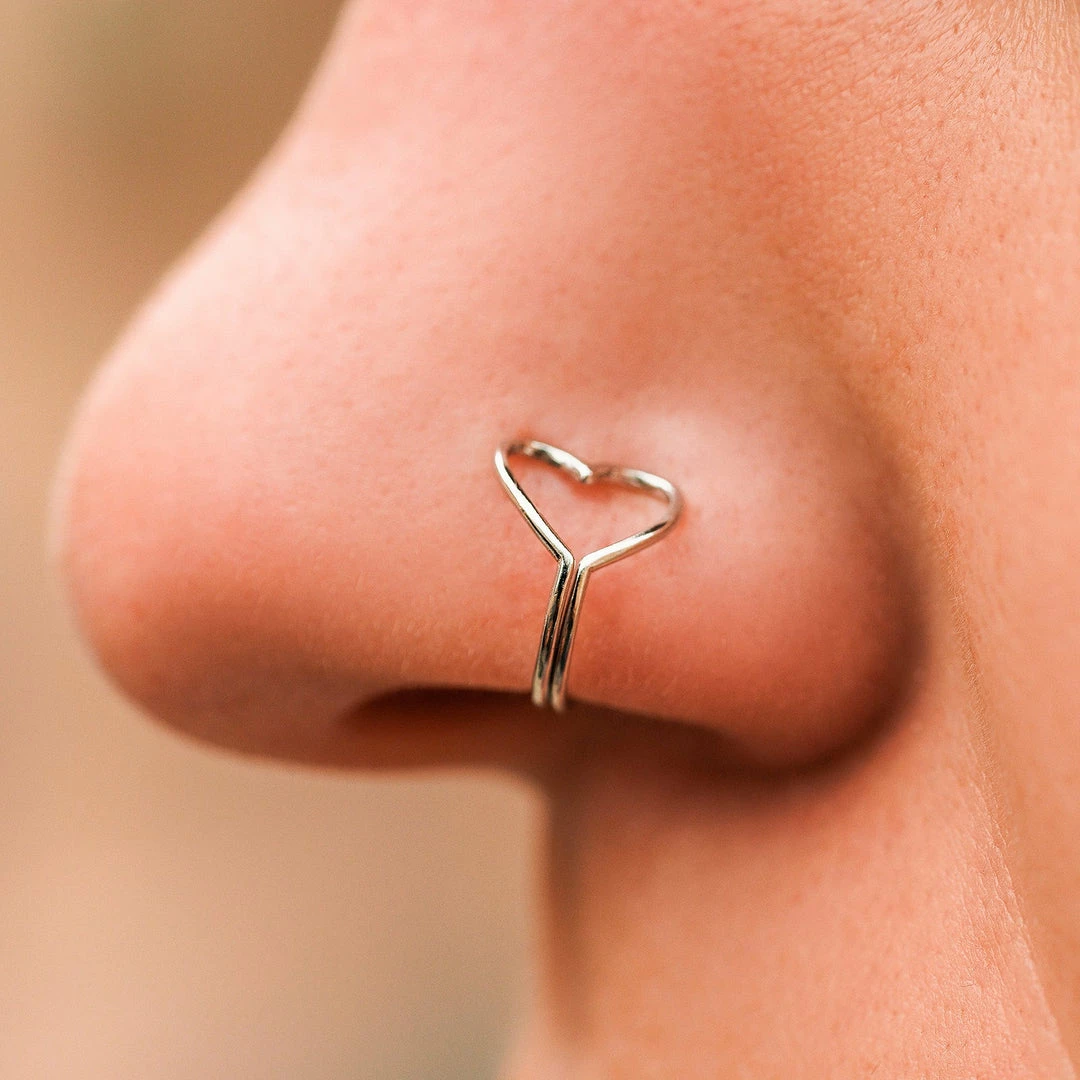 Buy π€© Pura Vida Bracelets Heart Nose Cuff π 5 Pura Vida Bracelets Heart Nose Cuff