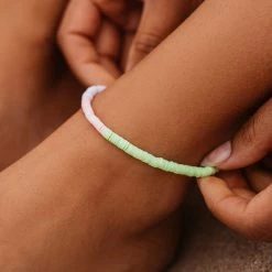 Pura Vida Bracelets Trending On TikTok Mixed Heshi Stretch Anklet