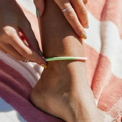 Pura Vida Bracelets Trending On TikTok Mixed Heshi Stretch Anklet