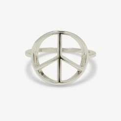 Pura Vida Bracelets Peace Sign Ring Best Sellers
