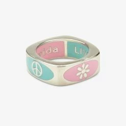 Pura Vida Bracelets Inside Out Enamel Ring