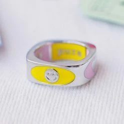 Pura Vida Bracelets Inside Out Enamel Ring