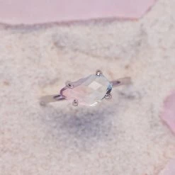 Pura Vida Bracelets Rainbow Quartz Ring