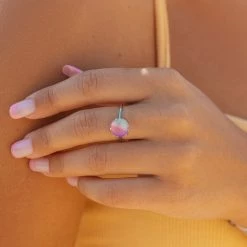 Pura Vida Bracelets Twilight Frosted Glass Ring Best Sellers