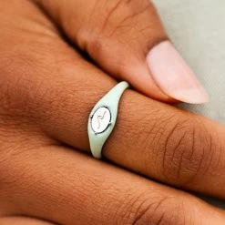 Pura Vida Bracelets Wave Enamel Decal Ring Best Sellers