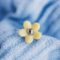 Pura Vida Bracelets Solstice Enamel Flower Ring Best Sellers