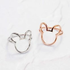Disney Collection Disney Mickey Mouse Outline Ring