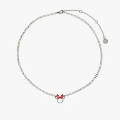 Disney Collection Disney Minnie Mouse Paperclip Chain Choker