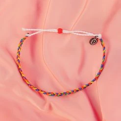 Charity Pride Mini Braided Anklet