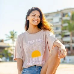 Pura Vida Bracelets Best Sellers Find Your Wave Tee